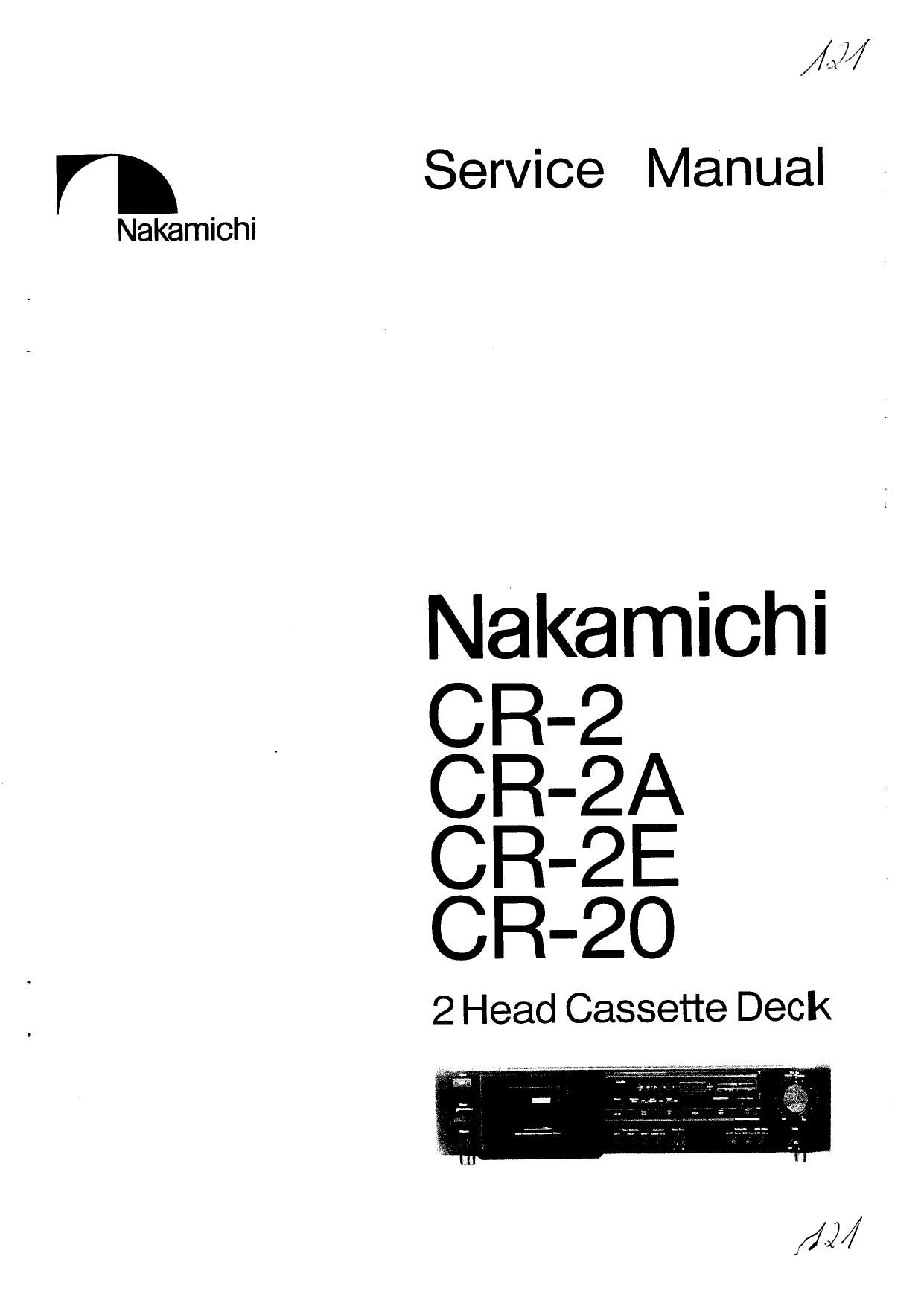nakamichi manual pdf